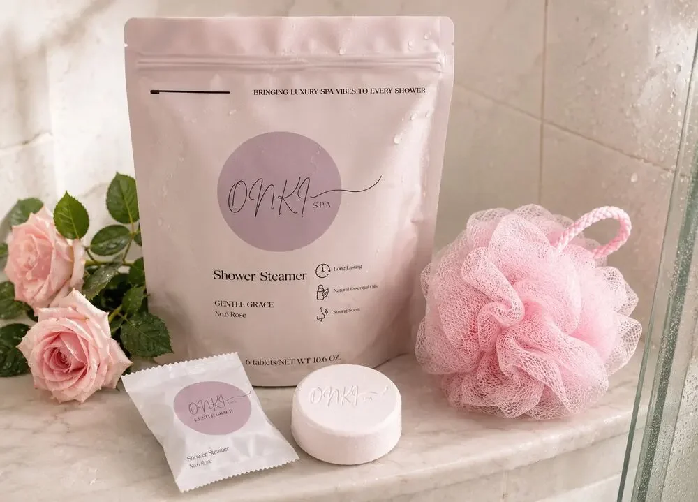 ONKA Spa Lavender Chamomile Shower Steamers 6 Pack Aromatherapy